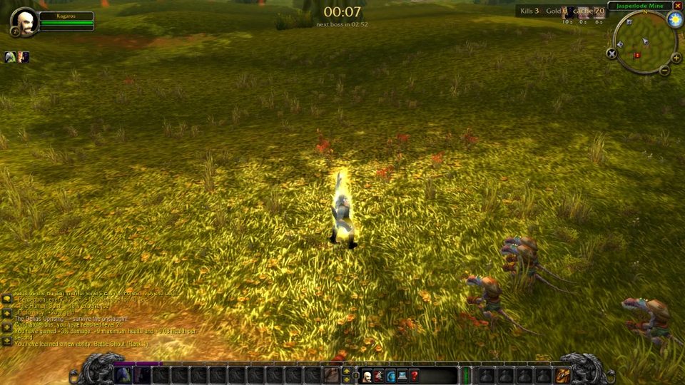 Azeroth Survivors — Level up